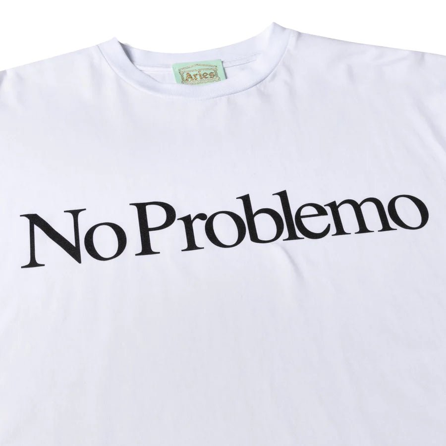 Aries Arise - No Problemo SS Tee - White-T-shirt-COAR60002