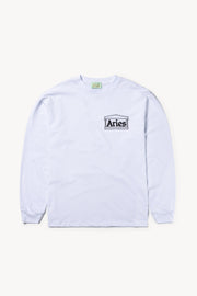 Aries Arise - Age Of Aries Long Sleeve Tee - White-T-shirts-SSAR60015