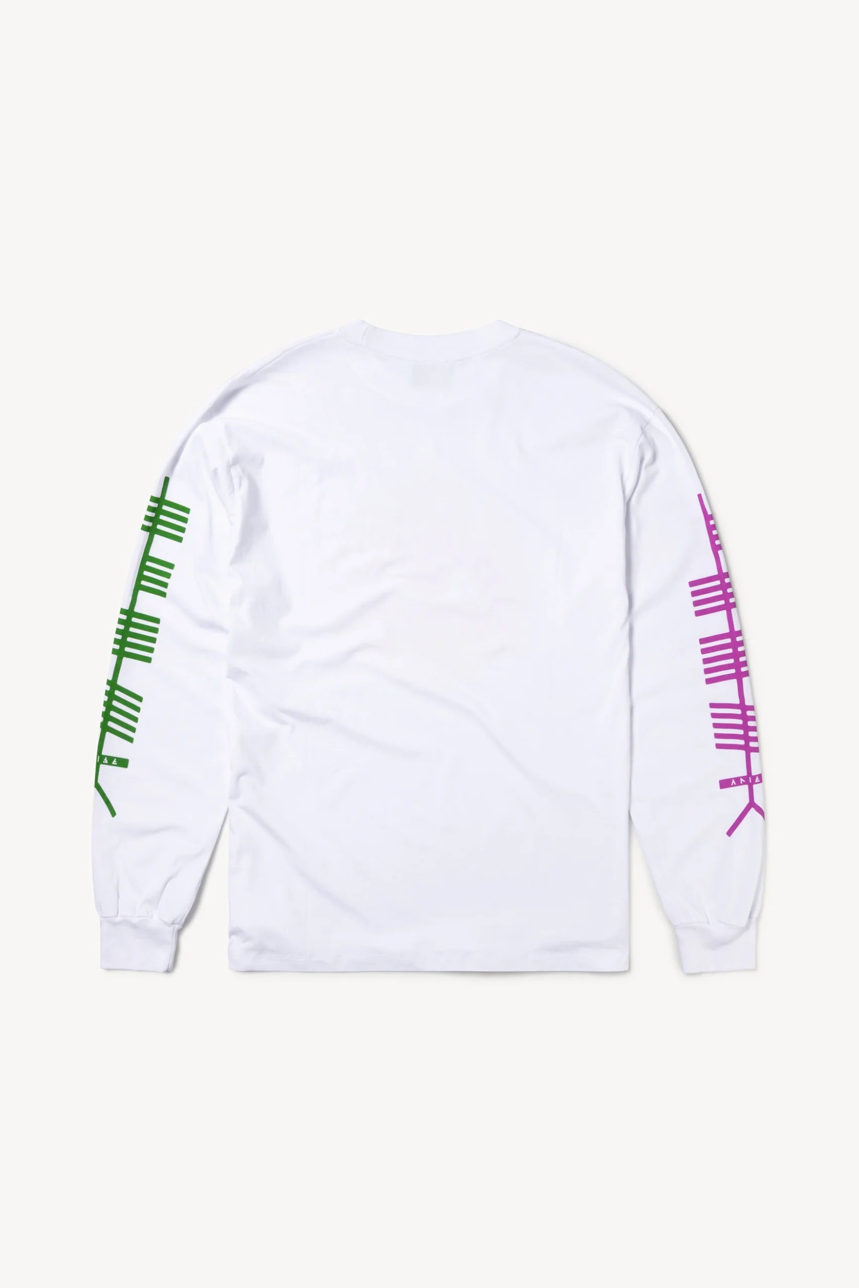 Aries Arise - Neo Druid LS Tee - White-T-shirts-STAR60020