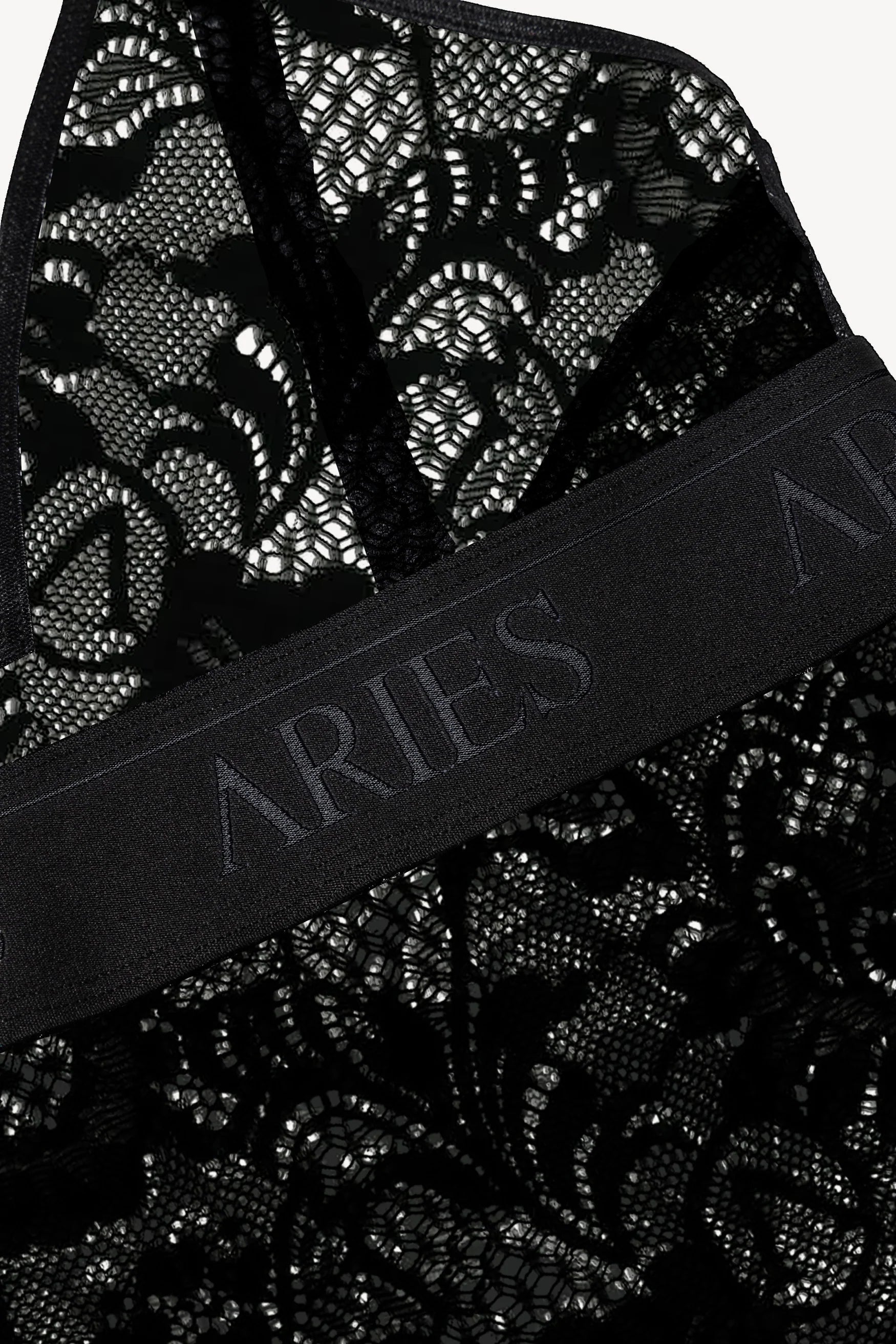 Aries Arise - Fleur Lace Body - Black-Tops-STAR00030