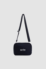 Arte Antwerp - Wool Baka Bag Black-Accessoires-AW23-199B