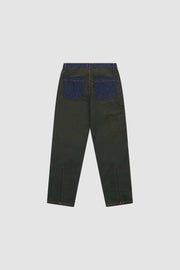 Arte Antwerp - Jones Multi Pants - Denim/Green-Pantalons et Shorts-SS24-110P