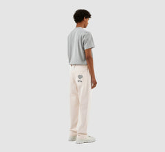 Arte Antwerp - Paul Pocket Logo Pants - Cream-Pantalons et Shorts-SS23-078P
