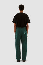 Arte Antwerp - Paul Pocket Logo Pants - Green-Pantalons et Shorts-AW23-068P