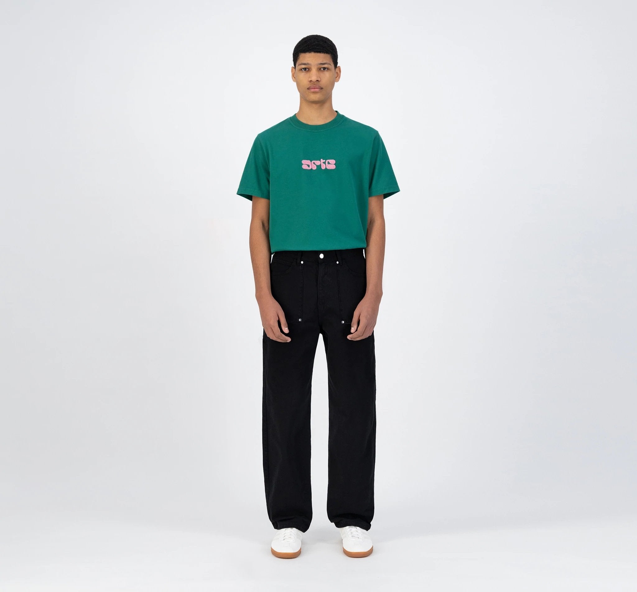 Arte Antwerp - Perri Pocket Pants - Black-Pantalons et Shorts-SS22-026P