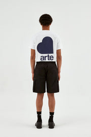 Arte Antwerp - Steiner Cargo Short - Black-Pantalons et Shorts-SS23-113SHO