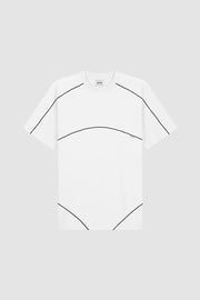 Arte Antwerp - T-shirt Trevor Contrast White-T-shirts-SS24-087T