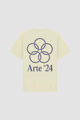 Arte Antwerp - Teo Back Rings T-shirt Cream-T-shirts-SS24-032T
