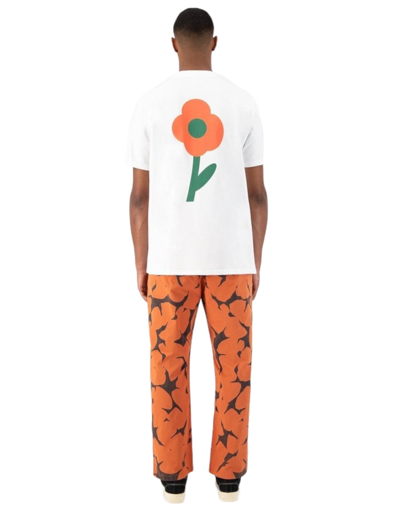 Arte Antwerp - Tomi Back Flower T-shirt White-T-shirts-SS21-047T-1