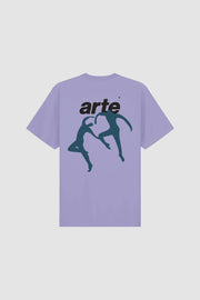 Arte Antwerp - Tommy Back Dancers T-shirt - Purple-T-shirts-AW23-102T