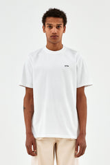 Arte Antwerp - Tommy Back Pixel T-shirt - White-T-shirts-AW23-011T