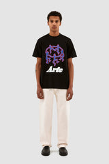 Arte Antwerp - Tommy Pixel Dancers T-shirt - Black-T-shirts-AW23-054T