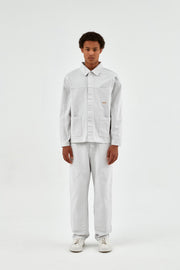 Arte Antwerp - Jackson Workwear Jacket - Light Grey-Vestes et Manteaux-SS23-070J