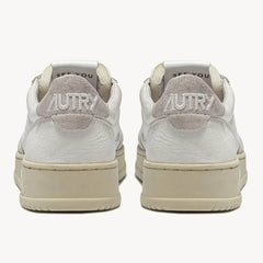 Autry 01 - Open Low Man Leat/Leat - White-Chaussures-AOLMCE10