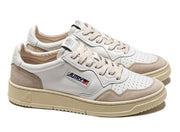 Autry - 01 - Sneakers Low Cuir/Suede White - NOUVEAUTE-Chaussures-AULWLS33