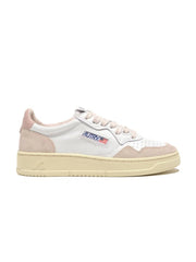 Autry - 01 - Sneakers Low Cuir/Suede White Powder-Chaussures-AULWLS37
