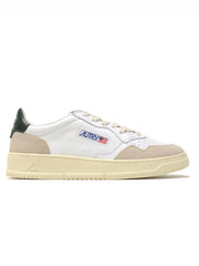 Autry - 01 - Sneakers Low Leather/Leather White/ White Mount-Chaussures-AULM LS56