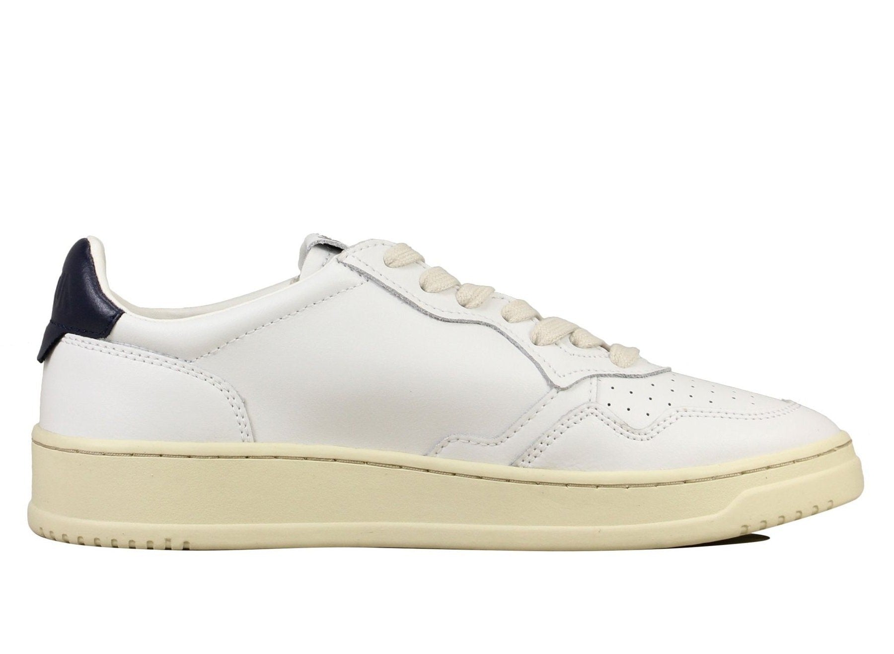 Autry - 01 - Sneakers Low Man Leat/Leat White/Black-Chaussures-