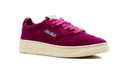 Autry - 01 - Sneakers Low Suede Clover Burgundy-Chaussures-AULWSS07