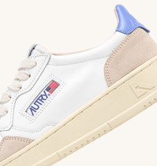 Autry - 01 - Sneakers Low Wom Leat/Suede - White/Vista-Chaussures-AULW LS55