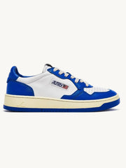 Autry 01 - Sneakers Medalist Low Leather/Leather - Prince Blue-Chaussures-AULWWB15