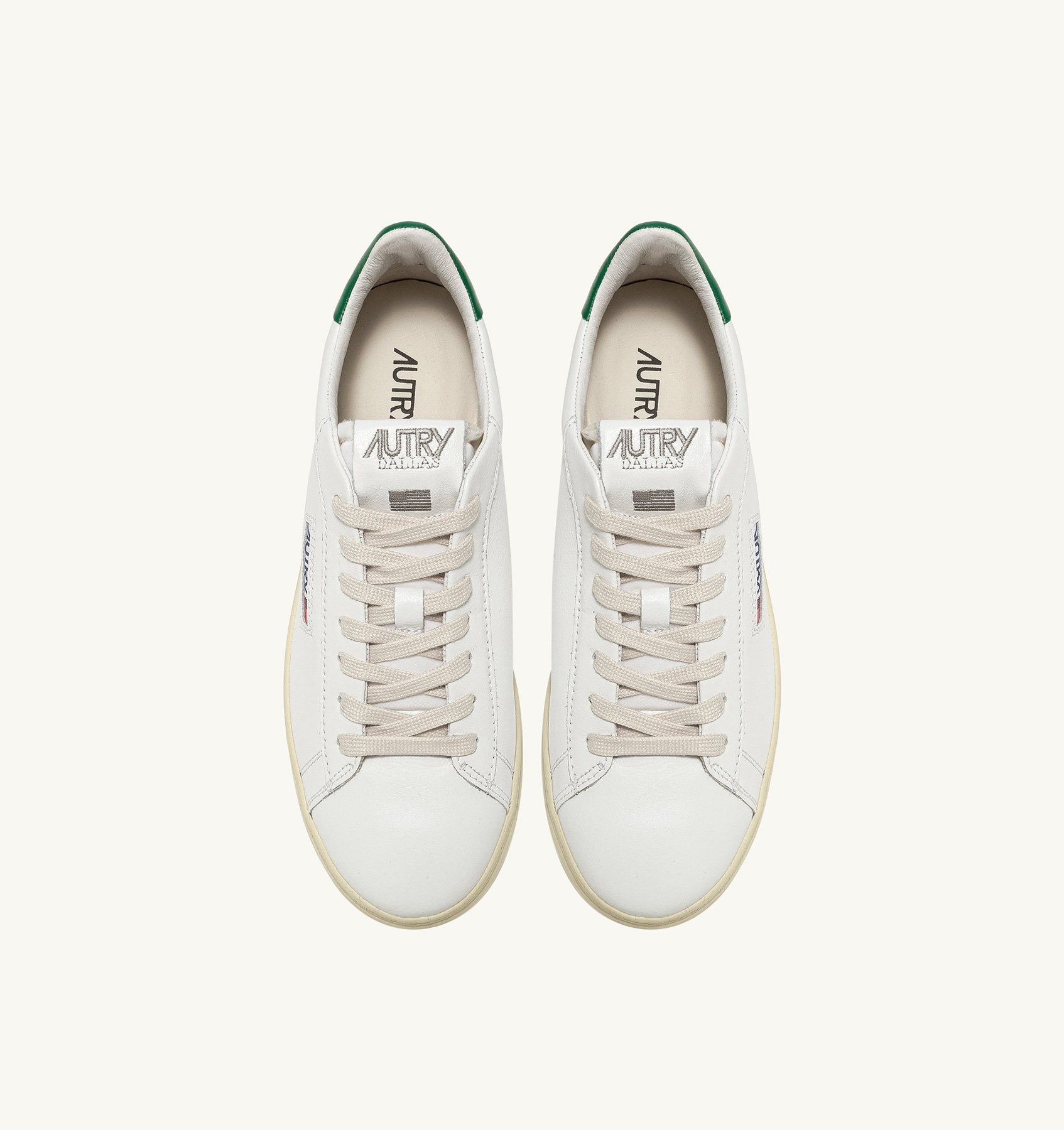 Autry Dallas - Sneakers Low Leather/Leather White/Amazon-Chaussures-ADLW NW02