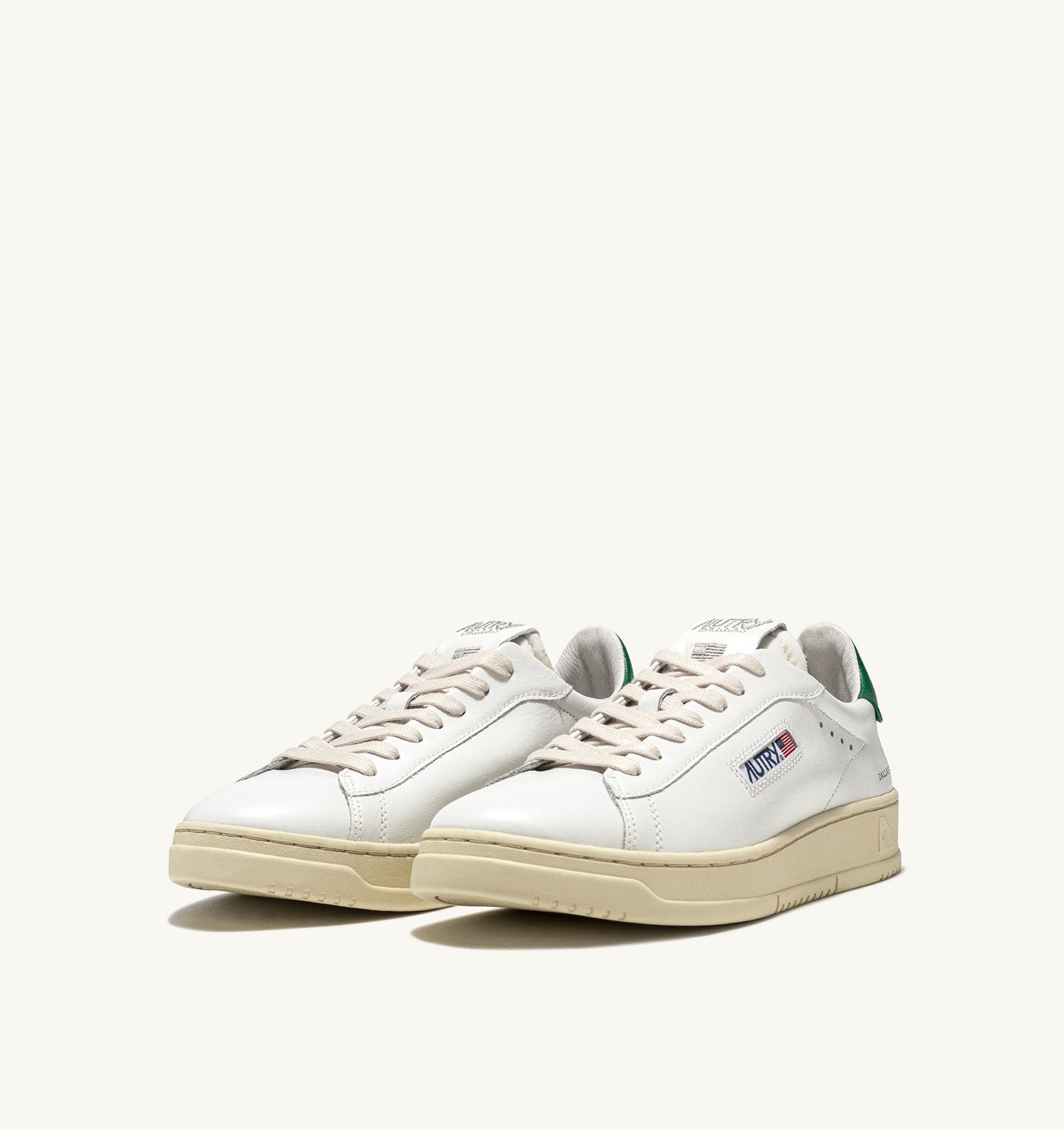 Autry Dallas - Sneakers Low Leather/Leather White/Amazon-Chaussures-ADLW NW02