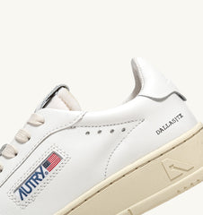 Autry Dallas - Sneakers Low Leather/Leather White/White-Chaussures-ADLW NW01