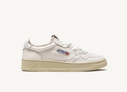 Autry Medalist - Goat/Goat Suede - White/Milk-Chaussures-AULM GG04