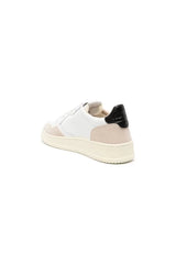 Autry Medalist Low - Leather/Suede - White/Black-Chaussures-AULW LS21