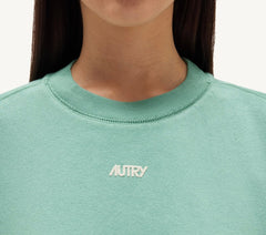 Autry Apparel Woman - Logo Bi-Color Sweatshirt - Malachi-Pulls et Sweats-SWBW-416A