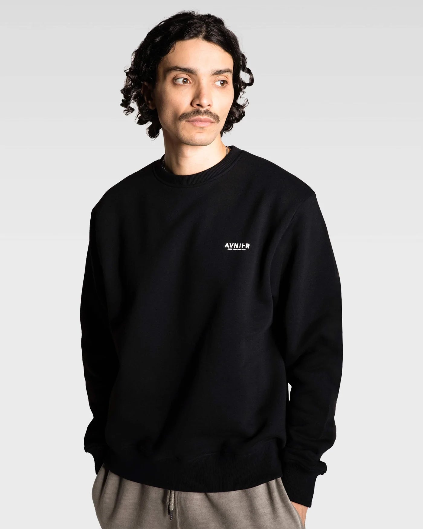 Avnier - Crewneck Encore V2 - Black-Pulls et Sweats-AVCREN-BLACKV2