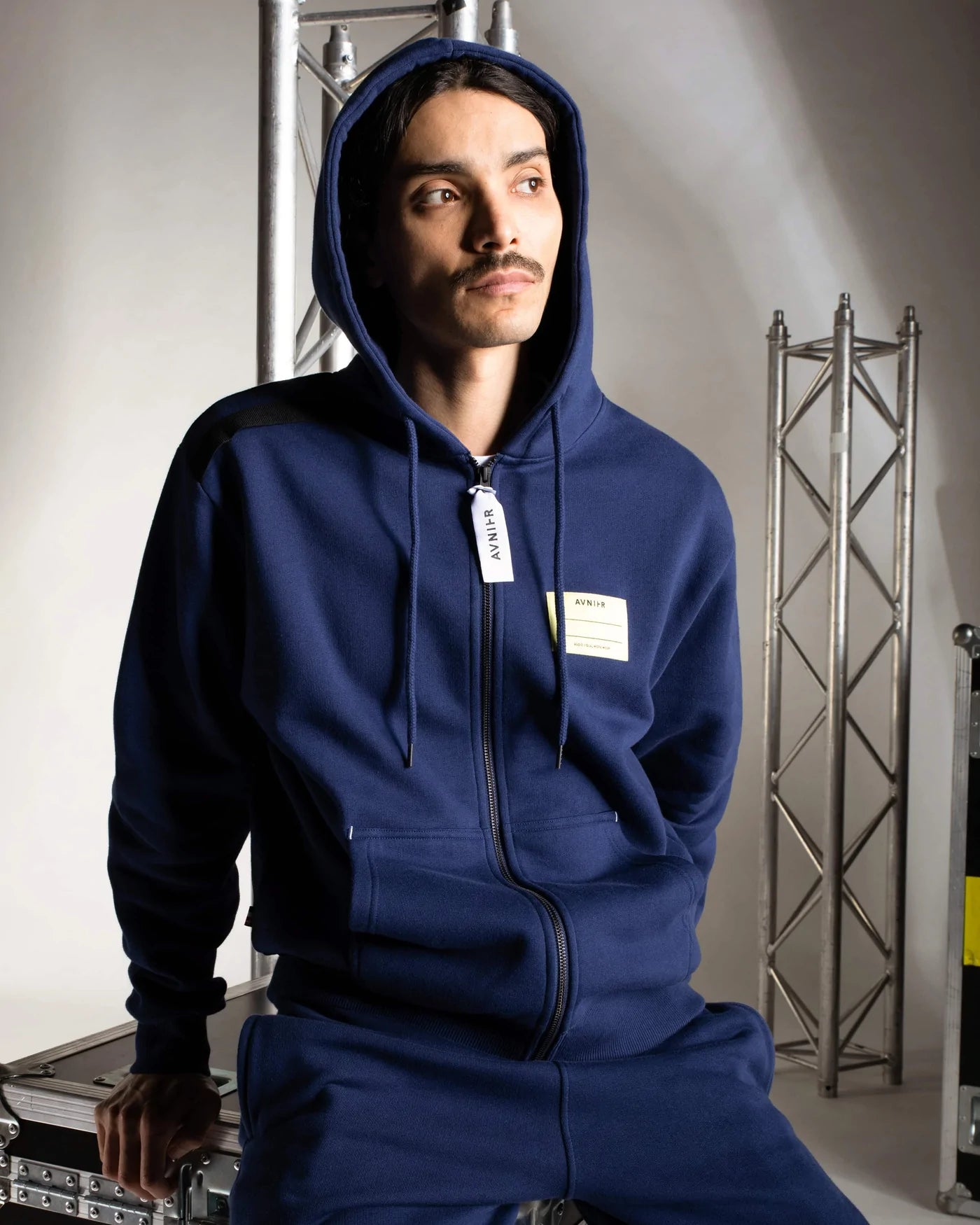 Avnier - Hoodie Zipper Control V2 - Navy-Pulls et Sweats-AVHOCO-NAVYV2