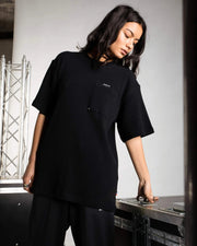 Avnier - T-shirt Grid - Black-T-shirts-AVTSGR-BLACK