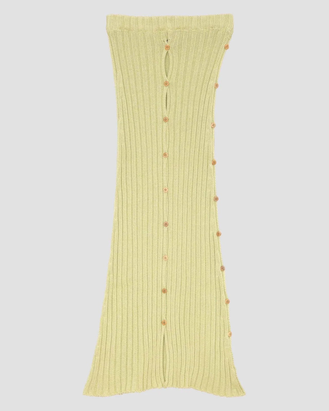 Baserange - Loulou Skirt en Coton Biologique - Mimosa-Jupes et Pantalons-SKLOU-CO-SP24