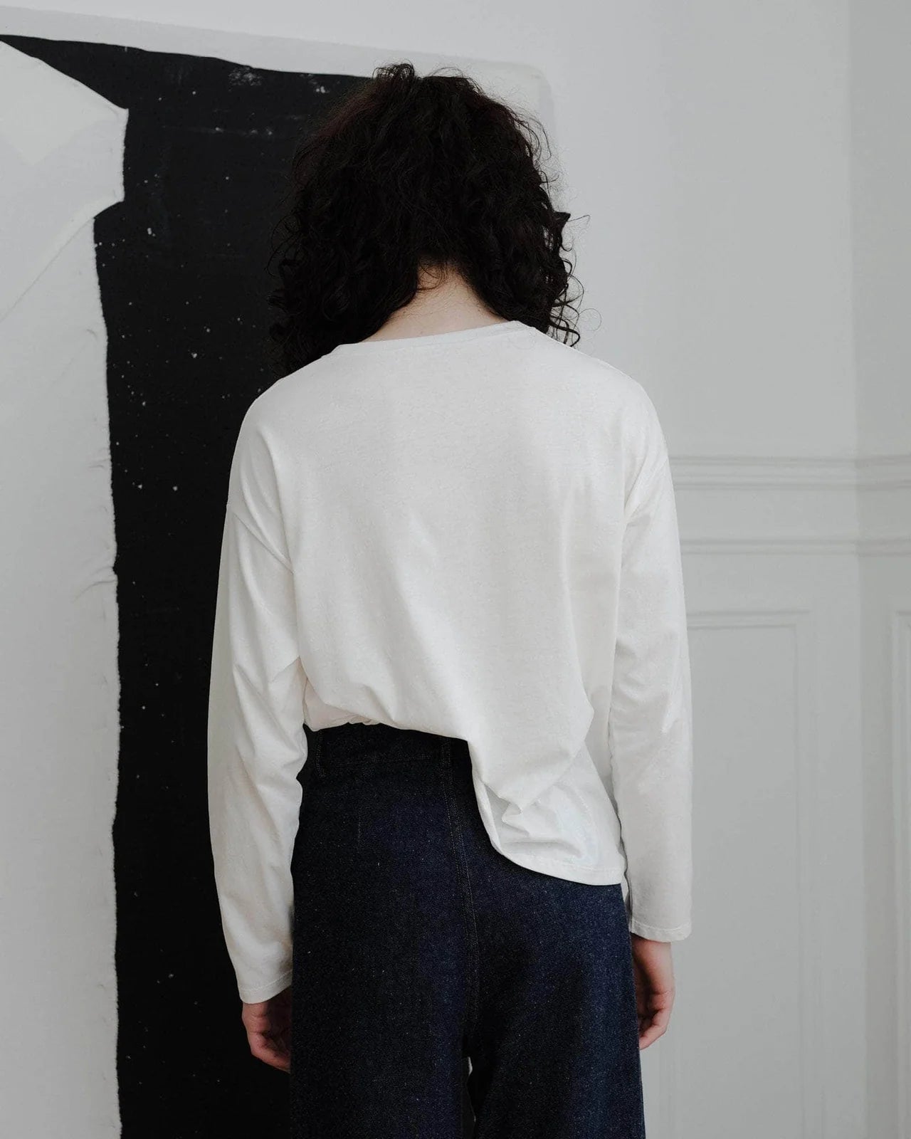 Baserange - Loose Sweatshirt en Coton / Chanvre - Non Teinté-Pulls et Sweats-TOLOS-CO-SP24