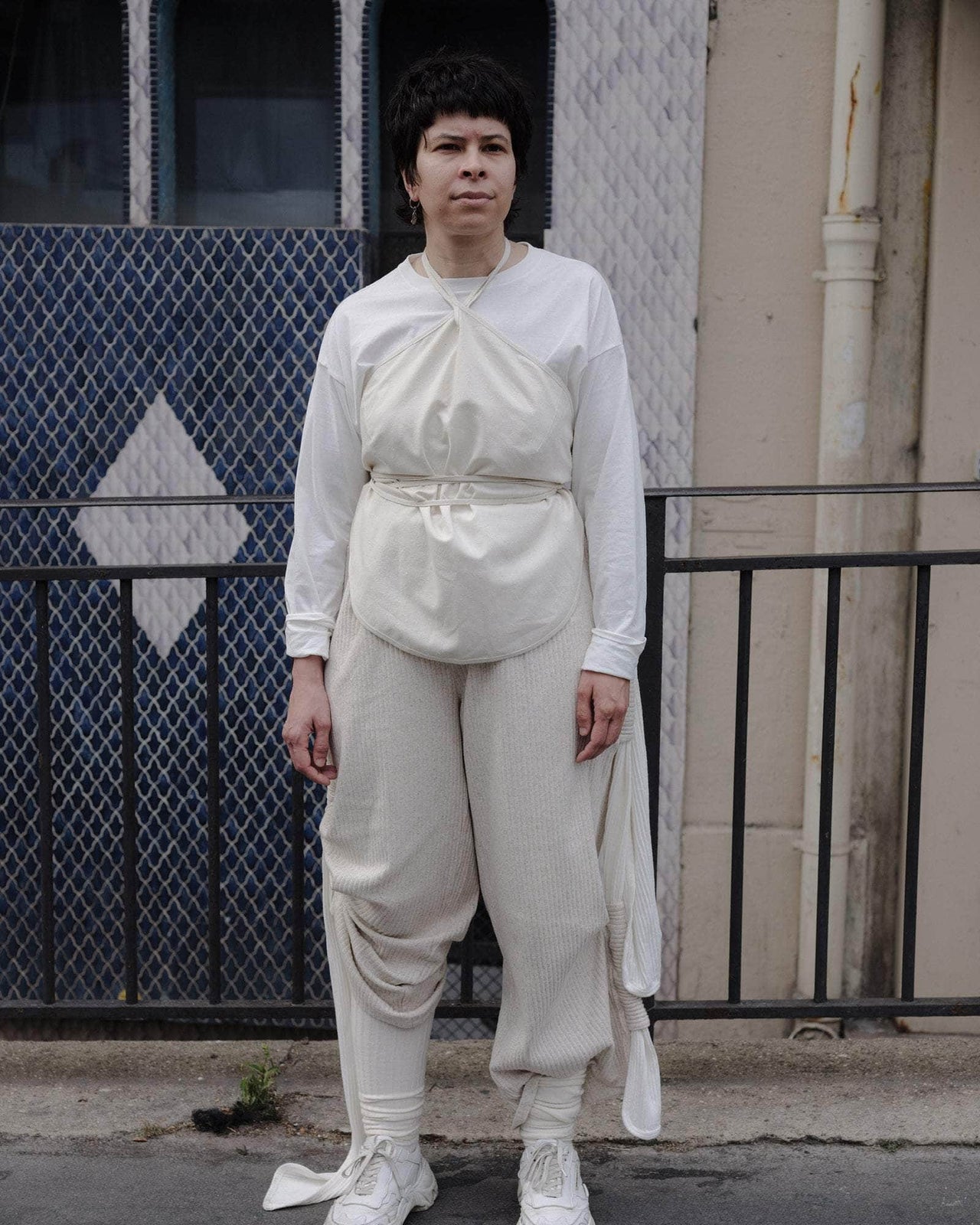 Baserange - Loose Sweatshirt en Coton / Chanvre - Non Teinté-Pulls et Sweats-TOLOS-CO-SP24