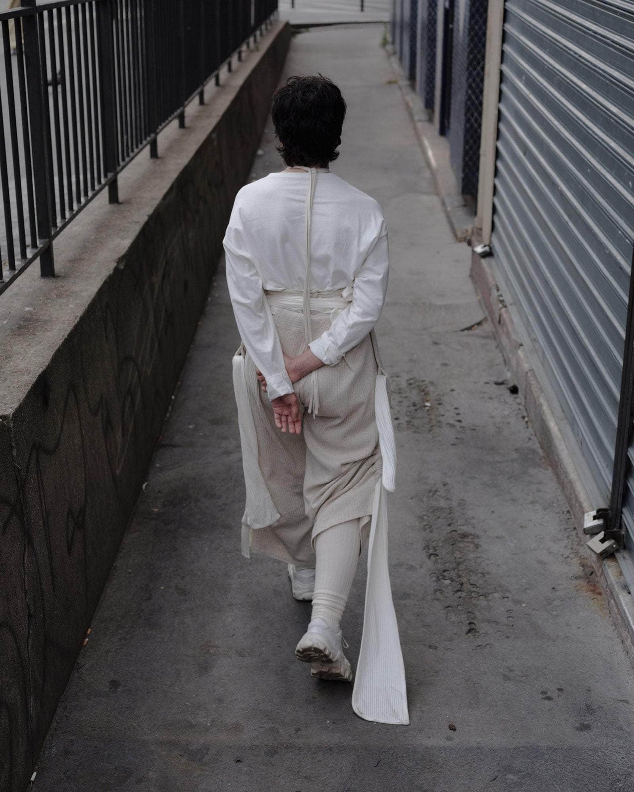 Baserange - Loose Sweatshirt en Coton / Chanvre - Non Teinté-Pulls et Sweats-TOLOS-CO-SP24