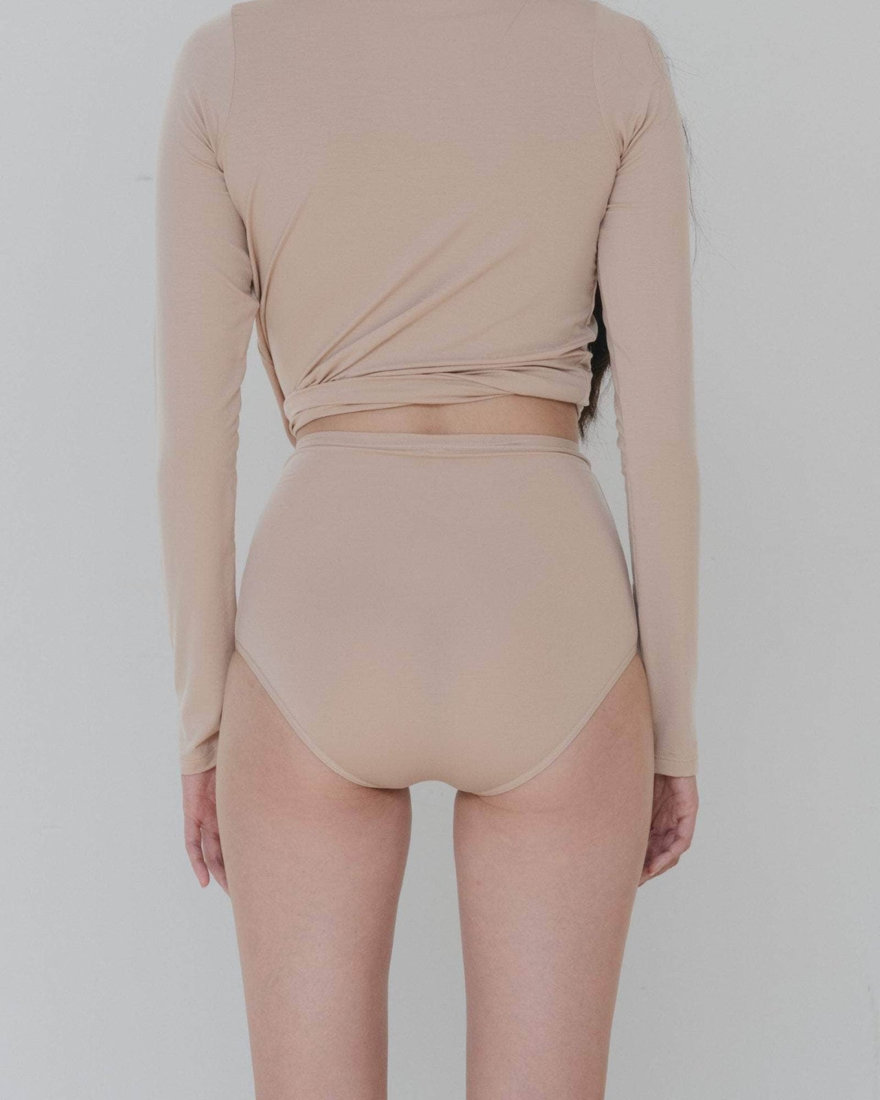 Baserange - Highwaist Bell pants en Vicose de Bambou - Haptic-Sous-Vêtements-