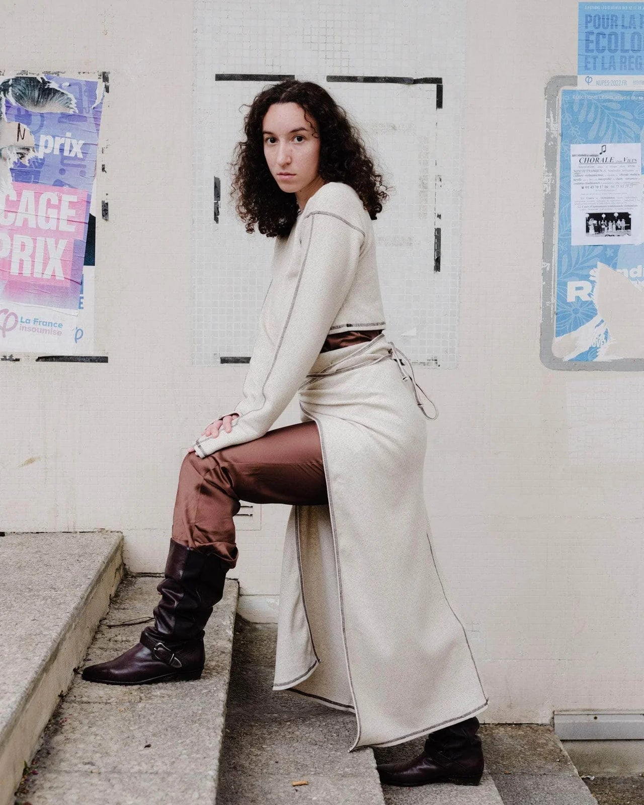 Baserange - Top garble en Coton / Chanvre - Undyed-Tops-FLGTO-RIB-SP24