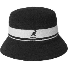 Kangol - Bermuda Stripe Bucket Hat Black / White-Accessoires-K3326ST