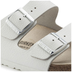Birkenstock - Sandales Arizona - Cuir naturel - Blanc-Chaussures-0051133