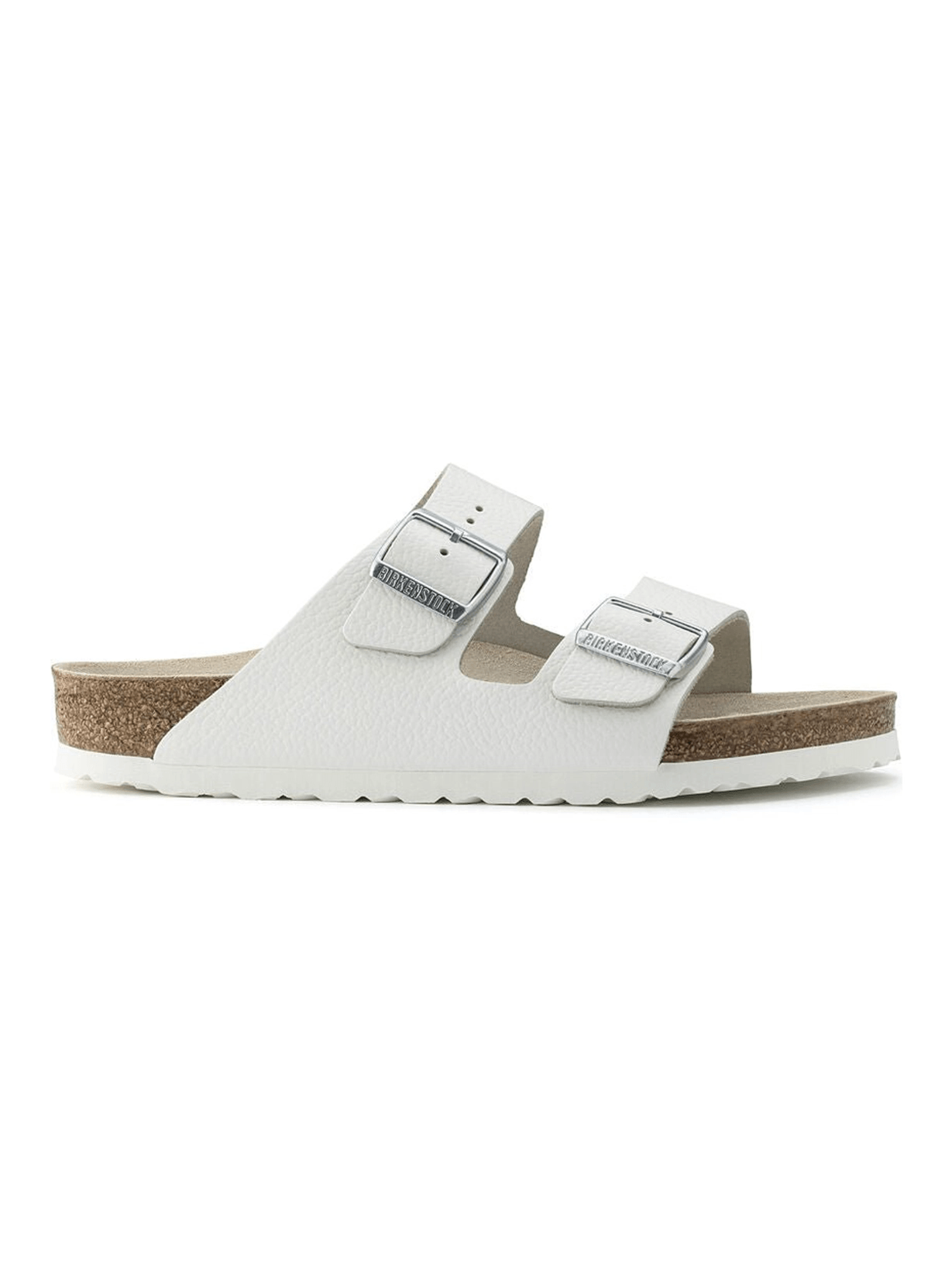Birkenstock - Sandales Arizona - Cuir naturel - Blanc-Chaussures-0051133