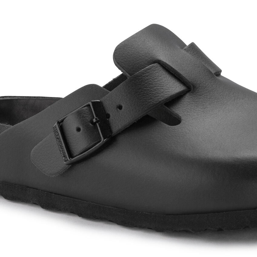 Birkenstock - Sandales Boston BS Cuir - Monochrome Noir-Chaussures-1023679