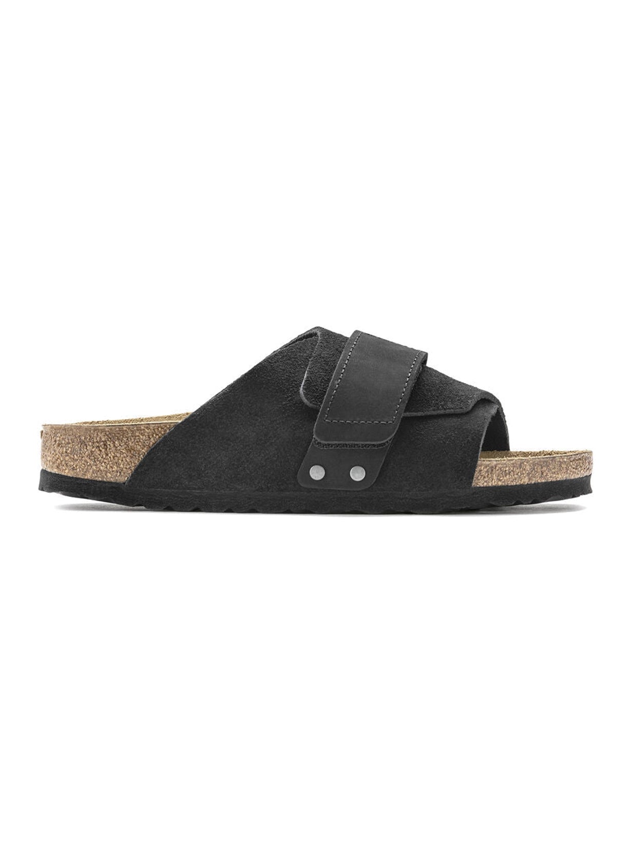 Birkenstock - Sandales Kyoto - Nubuck/suède - Black-Chaussures-1022566
