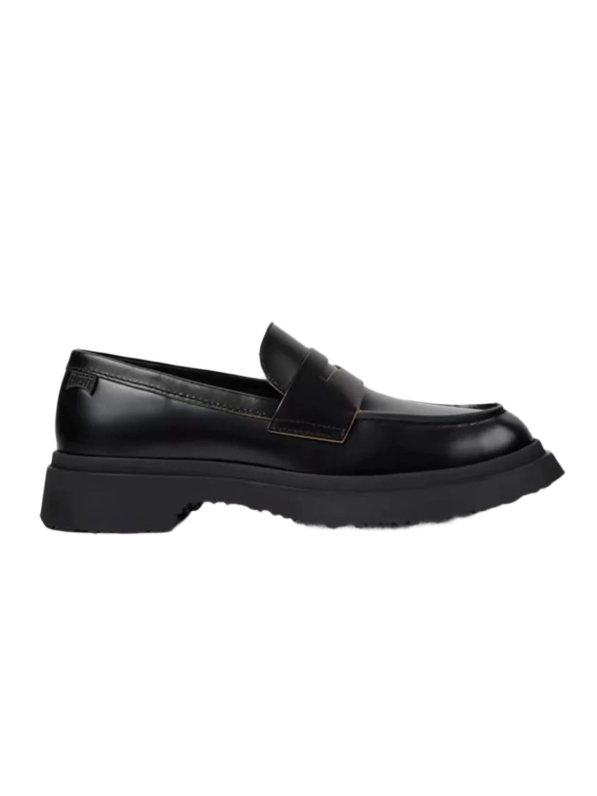 Camper - Walden Loafers Black - Mocassins en cuir noir-Chaussures-K201116-007