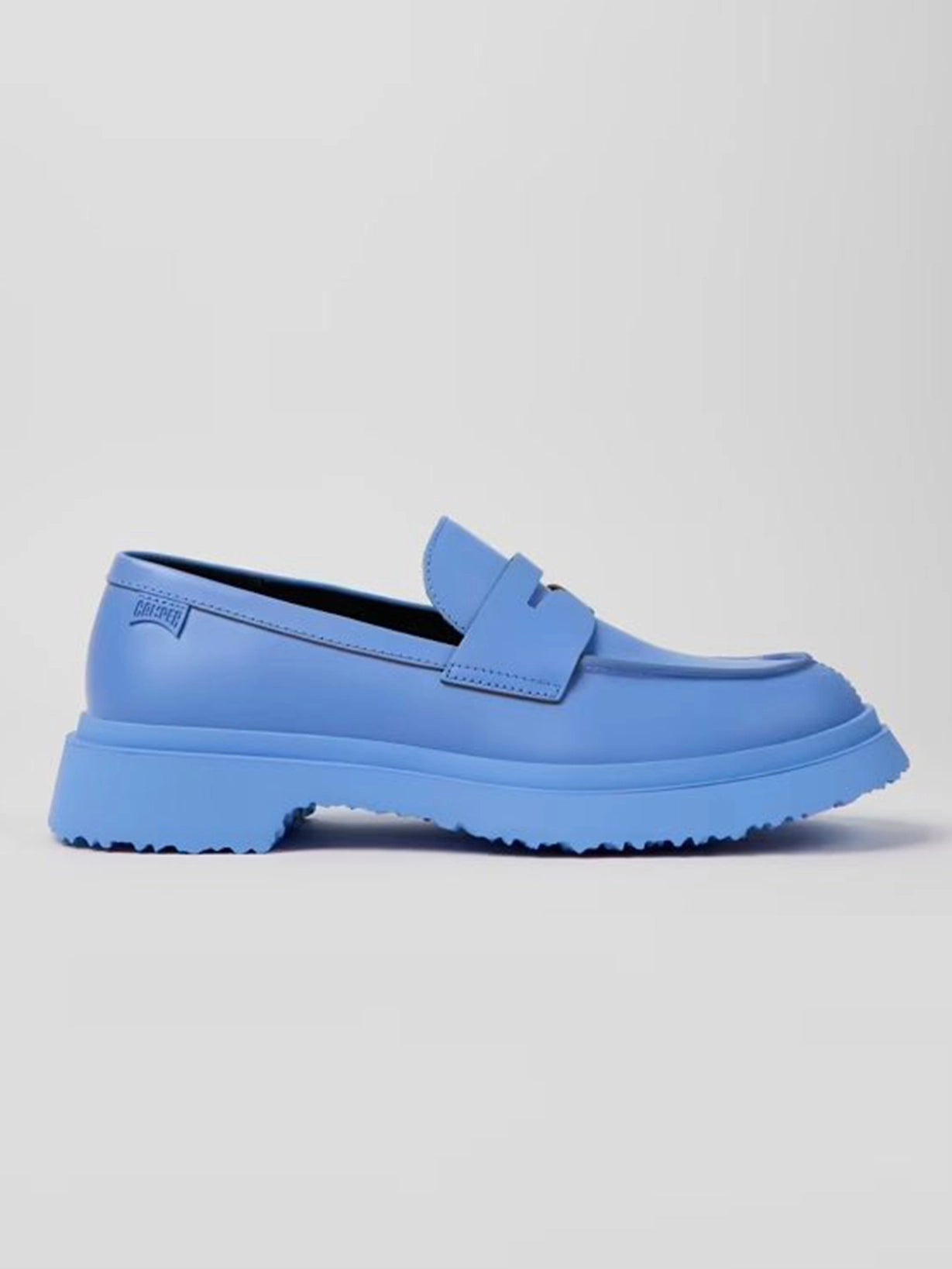 Camper - Walden Loafers Blue - Mocassins en cuir bleu-Chaussures-K201116-013