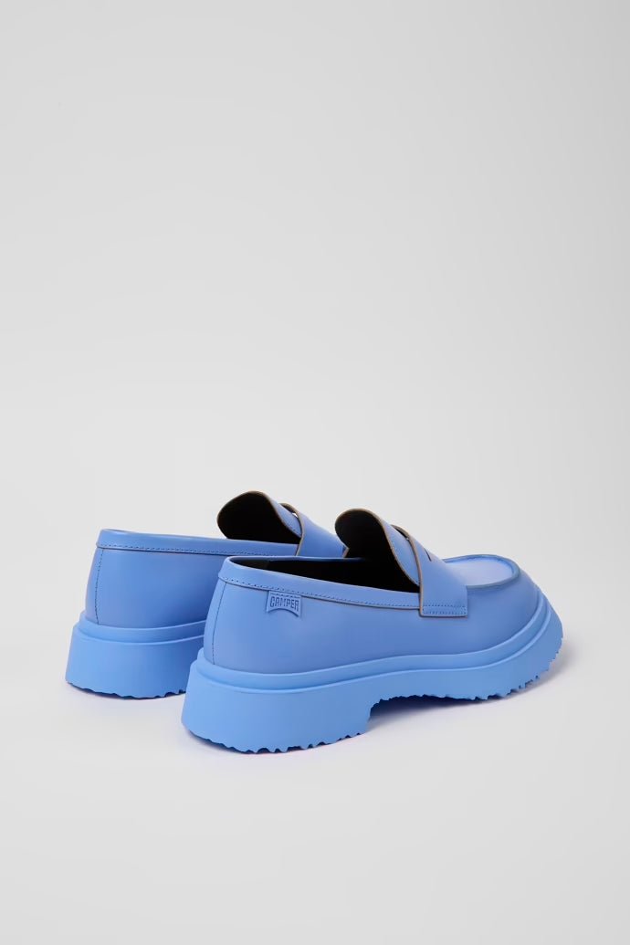 Camper - Walden Loafers Blue - Mocassins en cuir bleu-Chaussures-K201116-013