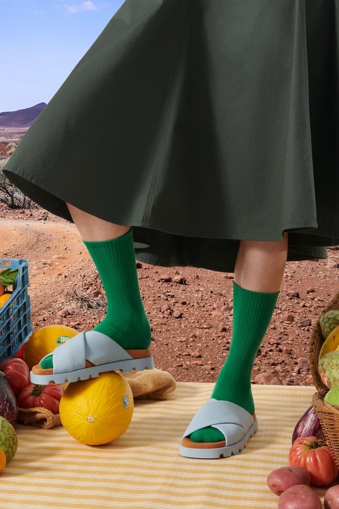 CamperLab - Brutus Sandal Lona Capfico - Blue-Chaussures-K201322-003