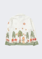 Carne Bollente - Eves Garden Shirt - All Over-Chemises-AW23LS0202
